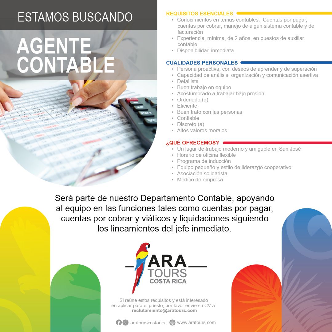 ara tours costa rica jobs