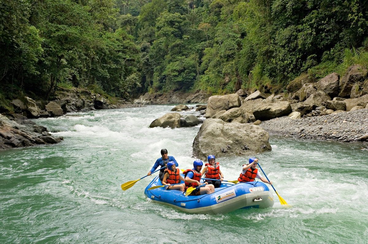 Rafting auf dem Pacuare Fluss